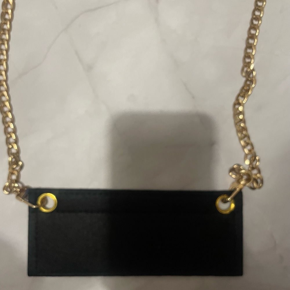 Bag Chain and insert set New, great set to turn a wallet into a crossbody. - Picture 2 of 4